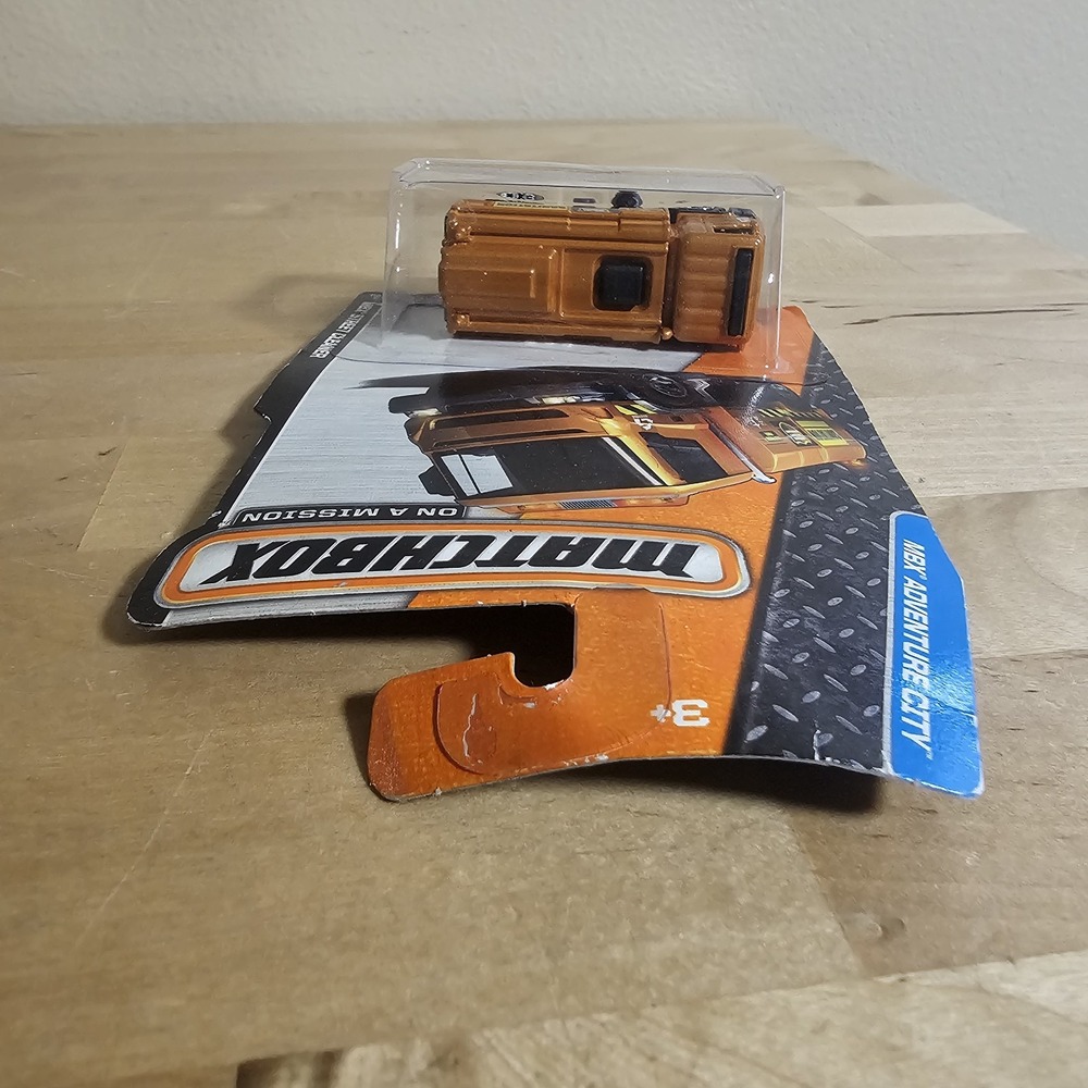 Matchbox 2013 MBX Adventure City Orange MBX Street Cleaner 3/120 NOS - Picture 6 of 6